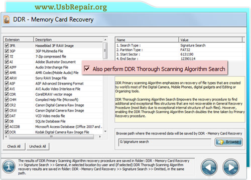 USB Repair Memory Card Data Recovery Software